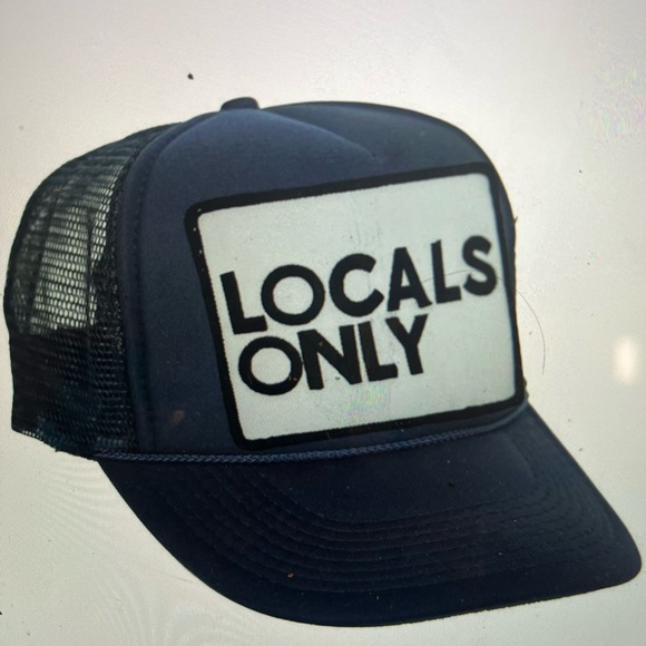 Aviator Nation Accessories - - NWT AVIATOR NATION Locals Only PATCH TRUCKER HAT Navy